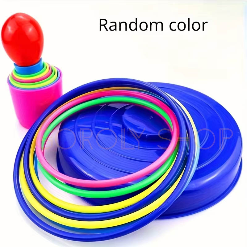 Rainbow Ring Game Toy for Indoor & Outdoor Play  specification 1