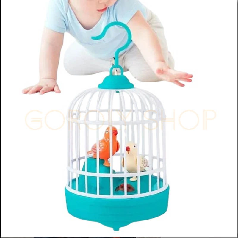Realistic Singing & Chirping Bird Cage thumbnail 3