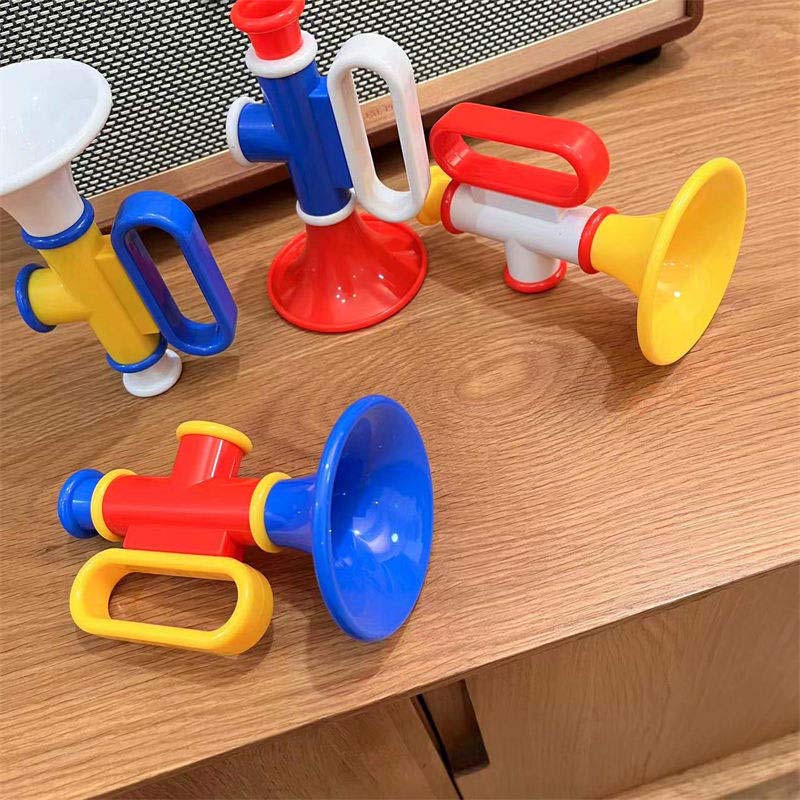 Ambi Toys Trumpet, a classic musical baby toy. thumbnail 2