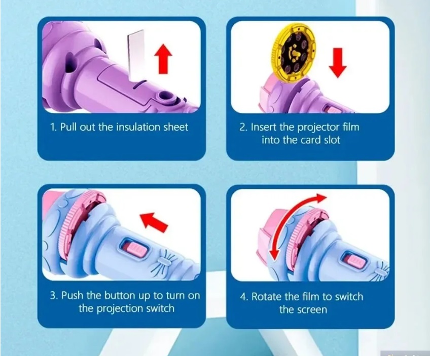 Children’s educational flashlight projector toy thumbnail 3