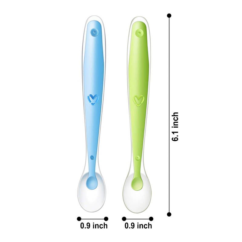 Silicone Baby Training Spoon thumbnail 2