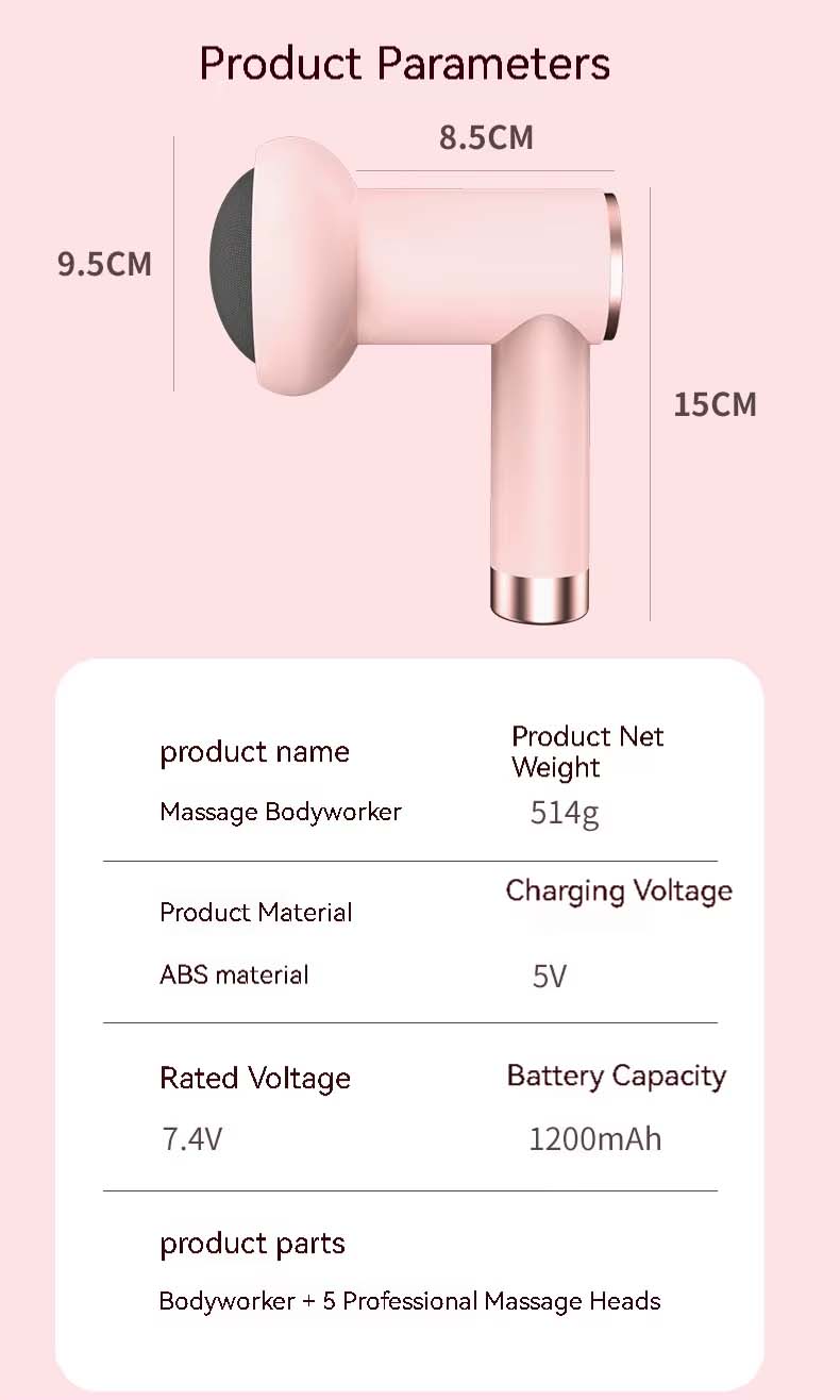 Deep rolling massager specification 3