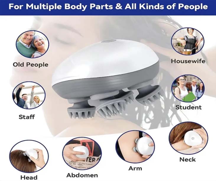 Electric scalp massager thumbnail 2