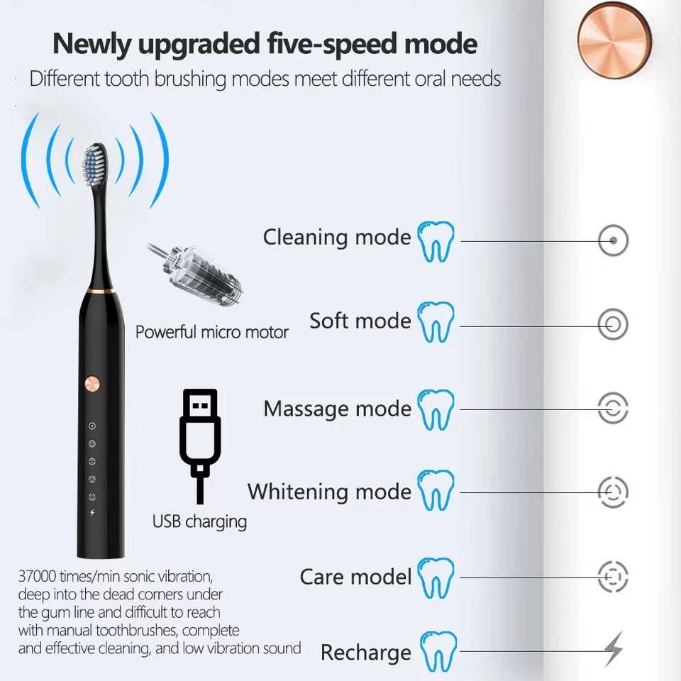 Electric Rechargeable Toothbrush specification 1
