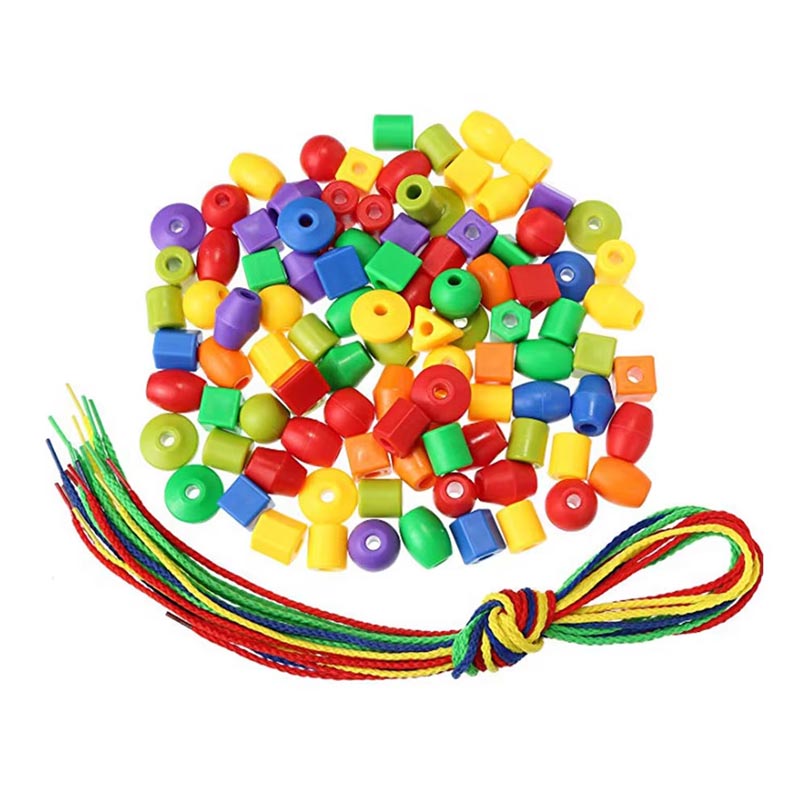 Toddler Lacing Beads Toy – Fun Stringing Blocks for Skill Development thumbnail 5
