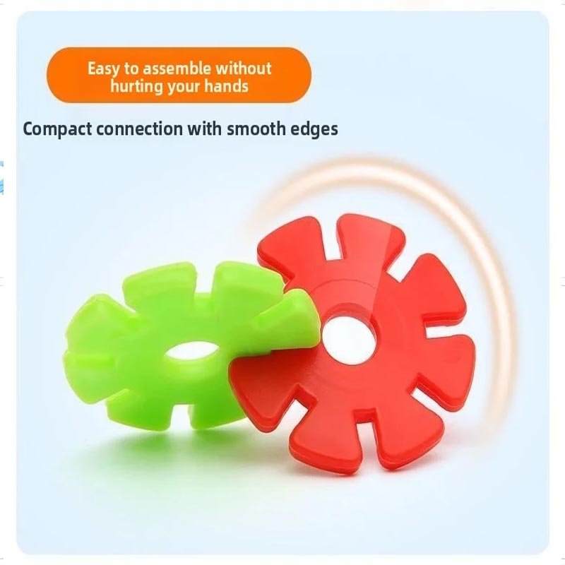 Plastic Snowflake Building Blocks for Toddlers thumbnail 6